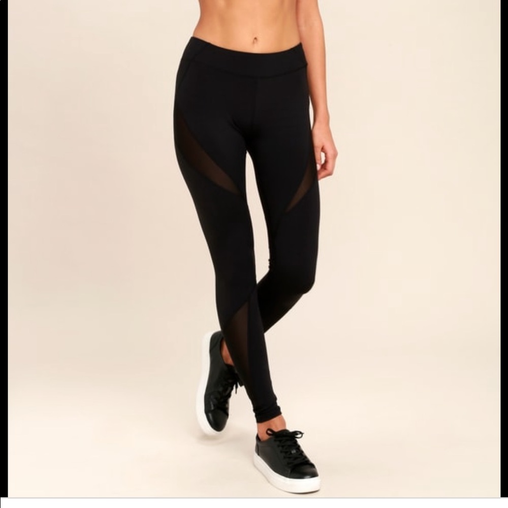 Lulu’s Stylish Strides Black Leggings